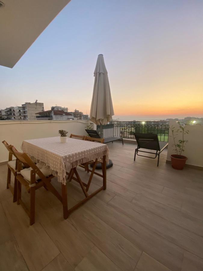 Sunset Rooftop Apartment Thessaloníki Luaran gambar